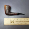Savinelli Autograph 4 Partially Sandblasted Freehand Estate Briar Pipe, Italian Estates - Image 9