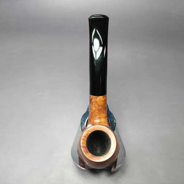 Gigi Infinity Smooth Bent Billiard Estate Briar Pipe, Unsmoked, 9mm - Image 9