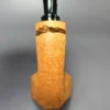 Christian Ruetz Sandblasted "Double Bark" Diamond Dublin Handmade Briar Pipe, New - Image 9
