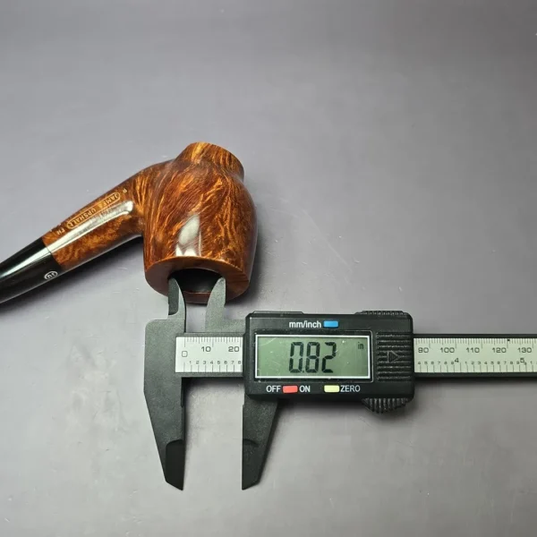 James Upshall P Grade XL Smooth Freehand Billiard Estate Briar Pipe, Unsmoked - Image 9
