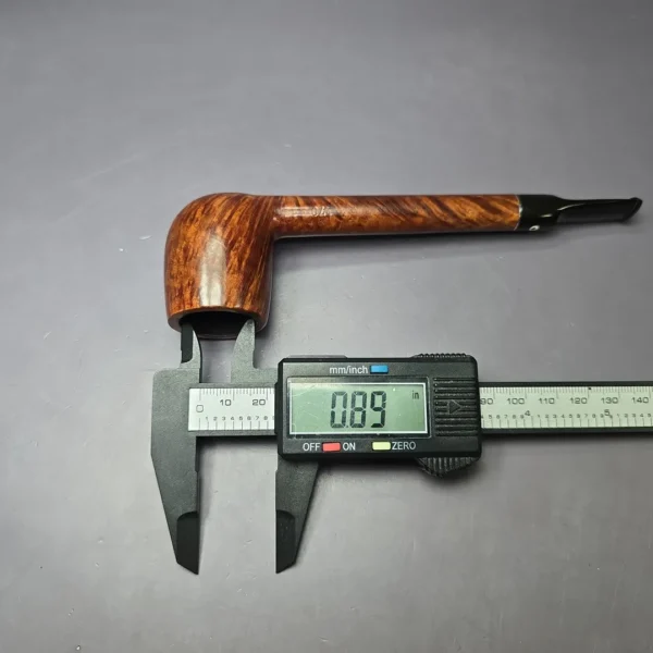 Kaywoodie Flame Grain 79 Smooth Long Lovat Estate Briar Pipe, American Estates - Image 9