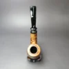 Nording A XL Smooth Bent Billiard w/ Silver Estate Briar Pipe, Unsmoked - Image 9