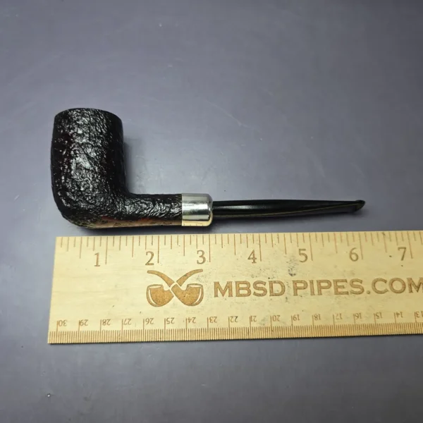 Becker & Musico 2000 Sandblasted Billiard w/ Silver Estate Briar Pipe, Italian Estates - Image 10