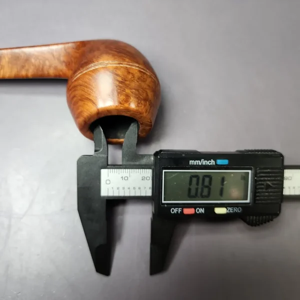 Castello Trademark 4K 56 Smooth Bulldog Estate Briar Pipe, Italian Estates - Image 10