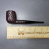 Pioneer 115 Meerschaum Lined Sandblasted Billiard Estate Briar Pipe, American Estates - Image 10