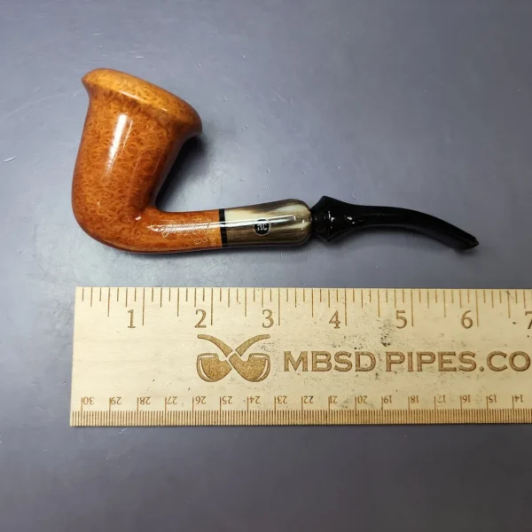 Butz Choquin Maitre Pipier Extra JR Smooth Calabash Estate Briar Pipe, French Estates - Image 10