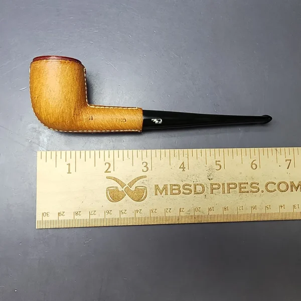 Kiko 11 Leather Wrapped Meerschaum Lined Estate Briar Pipe, Other Estates - Image 10