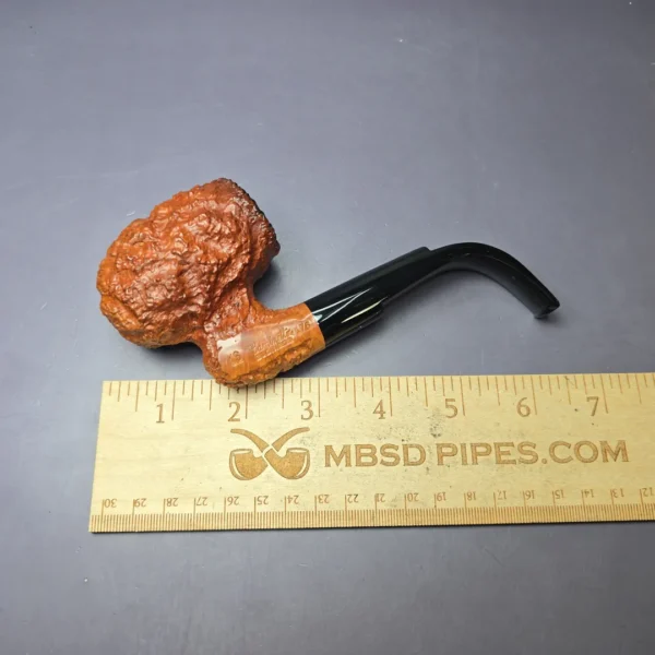 Caminetto Business 176 KS Rusticated Egg Estate Briar Pipe, Italian Estates - Image 10