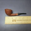 Lasse Skovgaard Sandblasted Dublin w/ Horn Estate Briar Pipe, Unsmoked - Image 10