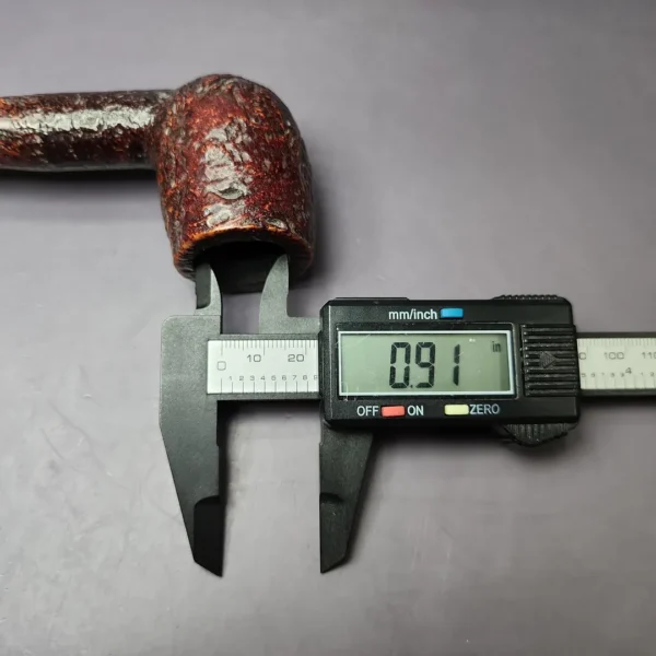 Hardcastle Special Quality Sandblasted Billiard Estate Briar Pipe, English Estates - Image 10