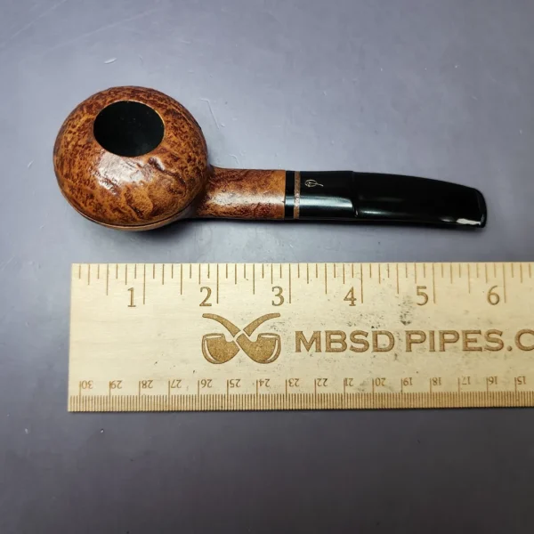 Jirsa 78 Sandblasted Squat Rhodesian Estate Briar Pipe, Czech Estates - Image 10