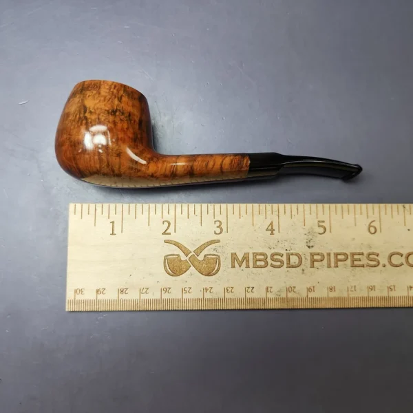 Gigi Flamme 2 035 Smooth Diplomat Estate Briar Pipe, Unsmoked - Image 10