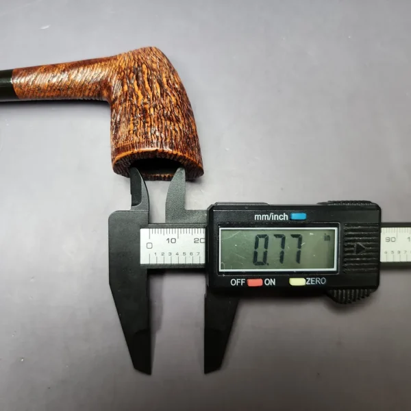 Dr Grabow Viscount 22 Rusticated Pickaxe Estate Briar Pipe, American Estates - Image 10
