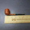 Scottie Piersel Natural Sandblasted Pencil Shank Billiard Estate Briar Pipe, Unsmoked - Image 10