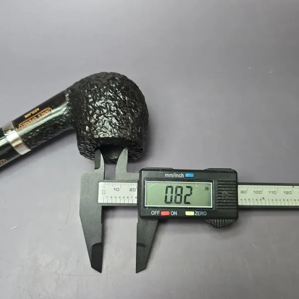 James Upshall Acclaim Magnum Apple w/ Les Wood Silver Estate Briar Pipe, Unsmoked - Image 10