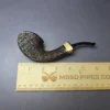 Kent Rasmussen Sandblasted Freehand w/ Masur Birch Estate Briar Pipe, Unsmoked - Image 10