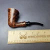 Chacom Fleur Smooth Contrast Freehand Estate Briar Pipe, Unsmoked, 9mm - Image 10
