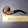 Sydney P. Ram Magnum Sandblasted Bent Billiard Estate Briar Pipe, - Image 10