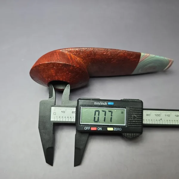 Eclesias Sandblasted Eskimo Handmade Briar Pipe, New - Image 10