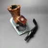 Micoli (Robert Burns) Rusticated Freehand Estate Briar Pipe, Unsmoked - Image 10