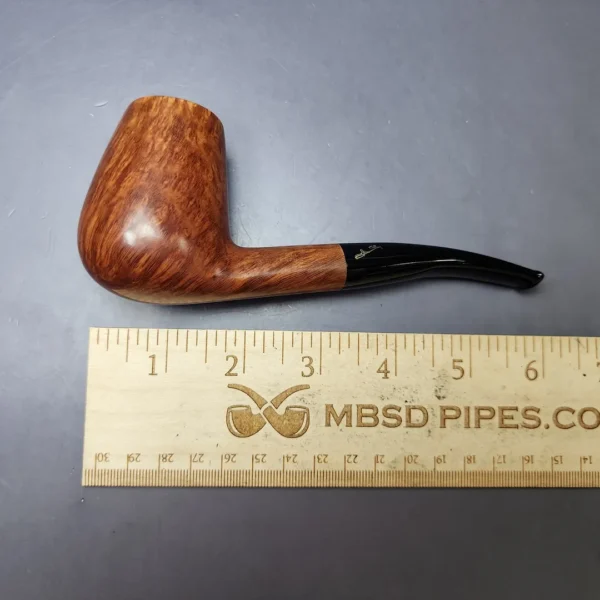Savinelli Autograph 4 Smooth Brandy Estate Briar Pipe, Italian Estates, 6mm - Image 10