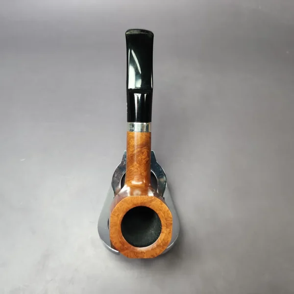 Gigi Fiamma Smooth Panel Billiaed Estate Briar Pipe, Unsmoked, 9mm - Image 10