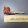 Savinelli Estella Non Pareil 9121 Rusticated Pot Estate Briar Pipe, Italian Estates - Image 10