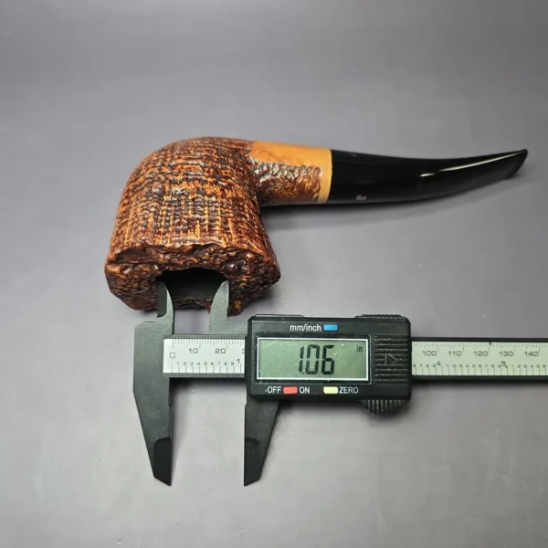 Ser Jacopo 2 x Maxima S2 Sandblasted Dublin Estate Briar Pipe, Italian Estates - Image 10