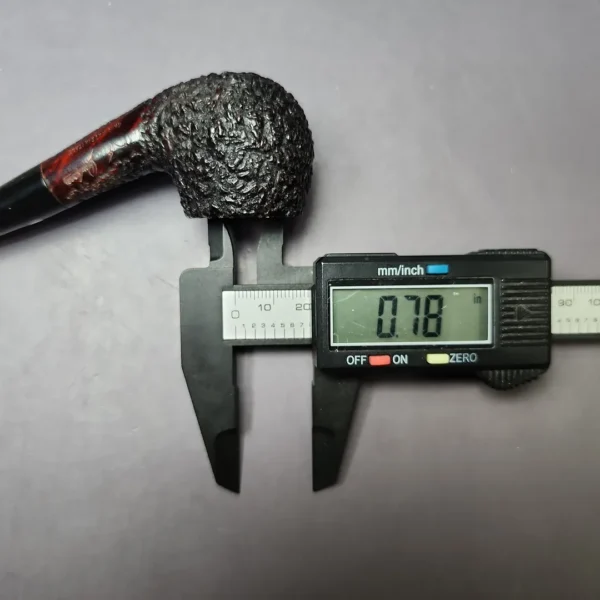 Thomas Cristiano Rusticated Apple Estate Briar Pipe, Italian Estates - Image 10