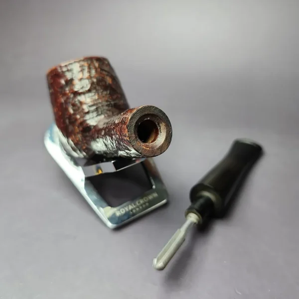 Hardcastle Special Quality Sandblasted Billiard Estate Briar Pipe, English Estates - Image 11