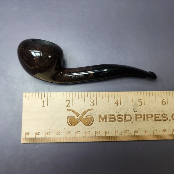 Brebbia Junior Noce 2765 Smooth Author Estate Briar Pipe, Unsmoked - Image 11