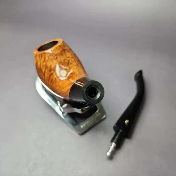 Chacom Volute Smooth Horn Estate Briar Pipe, Unsmoked - Image 11
