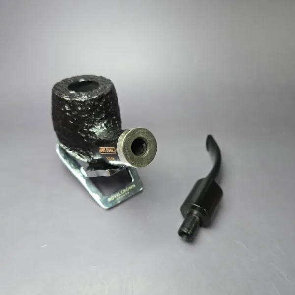 James Upshall Acclaim Magnum Apple w/ Les Wood Silver Estate Briar Pipe, Unsmoked - Image 11