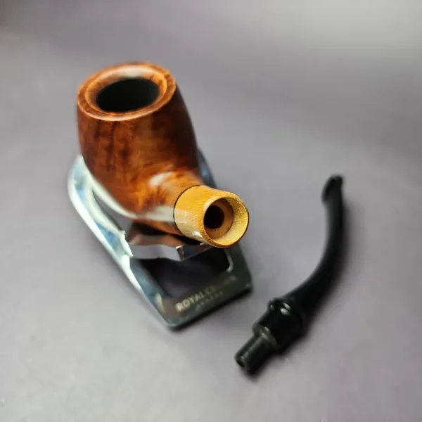 MBSD Briars by Piero Vitale Smooth Brandy w/ Olivewood Briar Pipe, New - Image 11