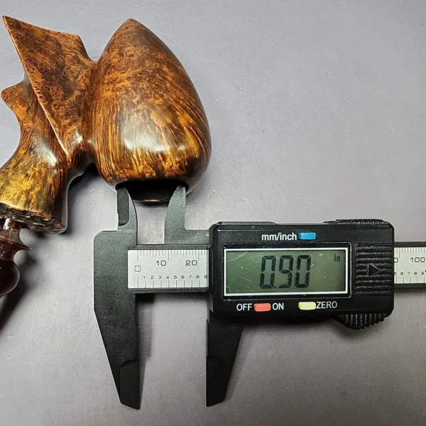 Sven Lar (Michael Kabik) Skulptur A Freehand Sitter Estate Briar Pipe, American Estates - Image 11
