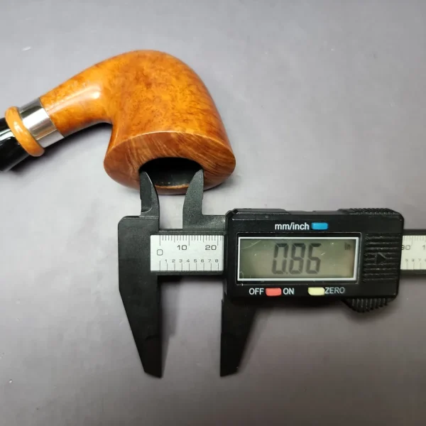 Kaywoodie Sterling 1 Smooth Bent Dublin Estate Briar Pipe, American Estates - Image 11