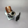 Ferndown Reo 2 Star w/ Silver Smooth Lovat Estate Briar Pipe, English Estates - Image 11