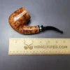 Nording A XL Smooth Bent Billiard w/ Silver Estate Briar Pipe, Unsmoked - Image 11