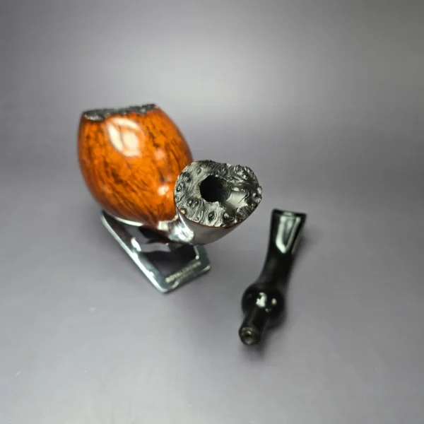 Bari Wiking Magnum Smooth Freehand Egg Estate Briar Pipe, Danish Estates - Image 11