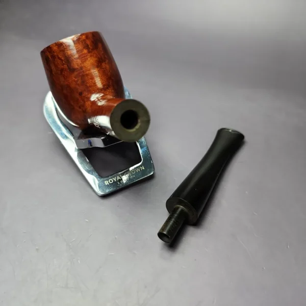James Upshall Tilshead Group 6 Smooth Billiard Estate Briar Pipe, Unsmoked - Image 11