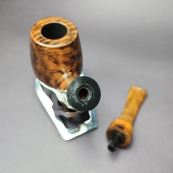 Nording A XL Smooth Bent Billiard Estate Briar Pipe, Unsmoked - Image 12