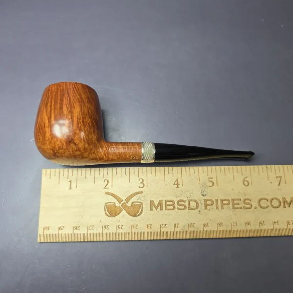 James Upshall P ExL Smooth Apple w/ Silver Estate Briar Pipe, English Estates - Image 12