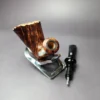Chacom Fleur Smooth Contrast Freehand Estate Briar Pipe, Unsmoked, 9mm - Image 12