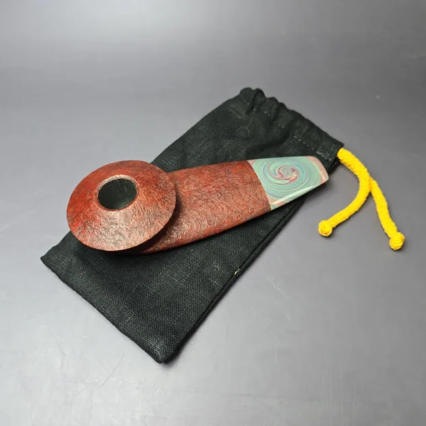 Eclesias Sandblasted Eskimo Handmade Briar Pipe, New - Image 12