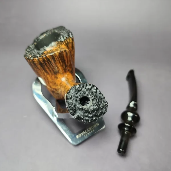 Ben Wade (Preben Holm) Golden Walnut Smooth Freehand Estate Briar Pipe, Unsmoked - Image 12