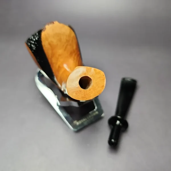Nording Partially Rusticated Fluted Freehand Estate Briar Pipe, Unsmoked - Image 12