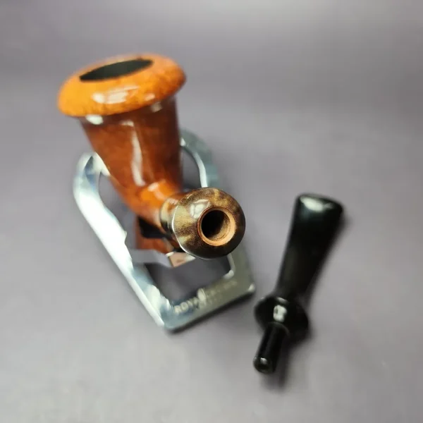 Butz Choquin Maitre Pipier Extra JR Smooth Calabash Estate Briar Pipe, French Estates - Image 12