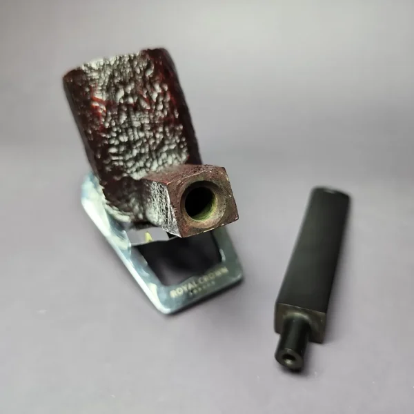 Astleys by Ashton XL Sandblasted Panel Estate Briar Pipe, Unsmoked - Image 11
