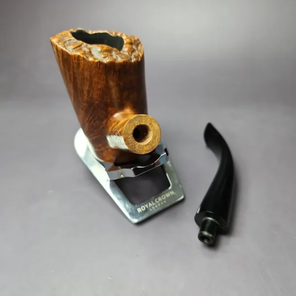 Alberto Bonfiglioli Natural Free Form Cherrywood Estate Briar Pipe, Italian Estates - Image 12