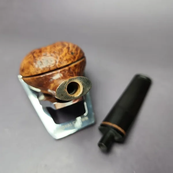 Jirsa 78 Sandblasted Squat Rhodesian Estate Briar Pipe, Czech Estates - Image 12